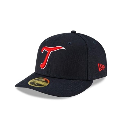 Minnesota Twins Gorra | New Era MLB Ligature Low Profile 59fifty Fitted Cap Mexico - Azules